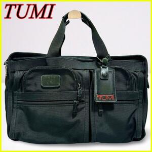 【人気】TUMI トゥミ ビジネスバッグ ブリーフケース ハンドバッグ トートバッグ キャンバス ブラック 黒 メンズ ビジネス 通勤 1円