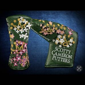 scottycameron スコッティキャメロン Headcover Flower Garden ヘッドカバー パター用の画像1