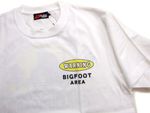 新品 月刊ムー ビッグフットTシャツ 白M 40周年記念 BIGFOOT UMA メンズtシャツ カットソー_画像4