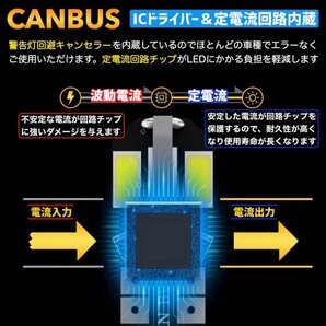 T10 T16 LED バルブ 爆光 8連 10個 12V 6000K ホワイト CANBUS ポジション ルーム球 ナンバー灯 メーター パネル球 高輝度 明るい 車検対応の画像6