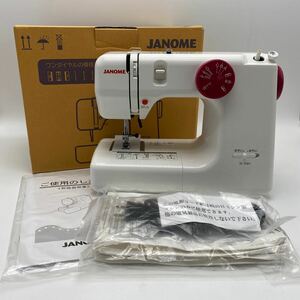 【1円〜】JANOME ジャノメ ミシン 電動 IJ-340 ホワイト ハンドクラフト 手工芸 