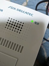 DXアンテナ DELCATEC　ワイヤレスインターホン　DWP10A1　親機・玄関機・コード　まとめて3点セット　通電のみ確認ジャンク扱い_画像3
