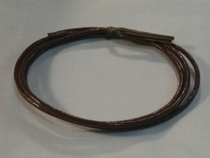 1* fixed form 84 jpy ~[ leather string LBR( light brown )~ diameter 2.0mm× length 100cm] original leather leather cord *