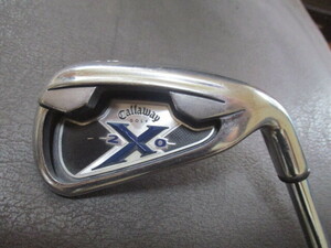 中古　CALLAWAY　Ｘー２０　７番アイアン　７－０４６　スチールＦＬＥＸ－Ｒ