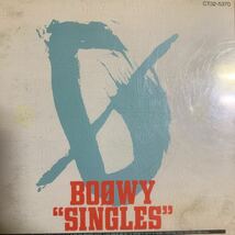 BOOWY ベストアルバム『SINGLES』氷室京介,布袋寅泰_画像1