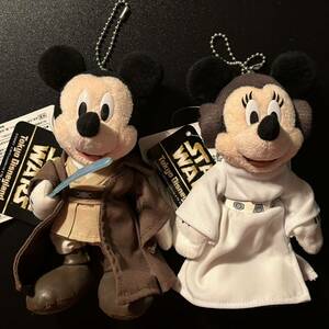  Disney / soft toy badge / Star Wars / Mickey / minnie 
