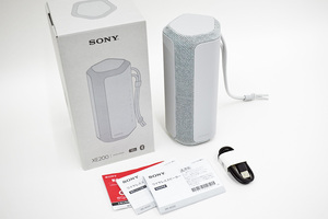SONY ソニー ワイヤレススピーカー SRS-XE200 ライトグレー 開封展示品 美品 メーカー保証1年有