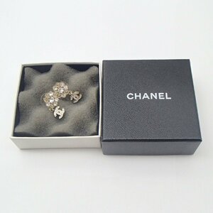 ◎CHANEL シャネル ピアス / ココ ココマーク ラインストーン アクセサリー 箱◎KI