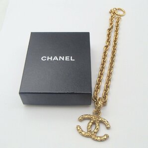 ◎CHANEL シャネル チェーン ネックレス/ ヴィンテージ ココマーク アクセサリー◎KIの画像1