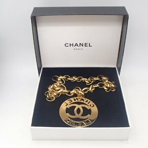 *CHANEL Chanel necklace / Vintage here here Mark accessory box *KI