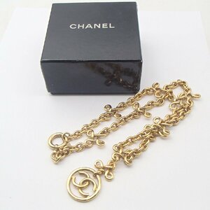 *CHANEL Chanel necklace / Vintage here here Mark accessory box *KI