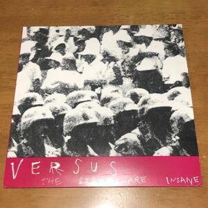 【即決】US 2ndプレス盤 VERSUS / THE STARS ARE INSANE ヴァーサス +/-(プラス/マイナス) TEENBEAT