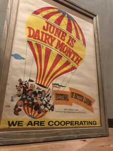 50s Vintage Disney poster collector worth seeing Vintage Disney Land Mickey minnie Tokyo Disney Land rare 