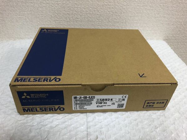 新品未開封三菱 MITSUBISHI サーボアンプMR-J4-40B-RJ020動作保証 2023年製[インボイス発行事業者]A-1