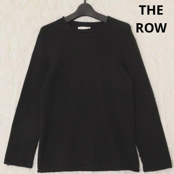 THE ROW　ザロウ　カシミヤ100%　ニット　セーター　長袖　ブラック　S