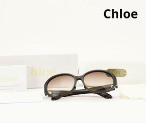 Chloe　クロエ　付属品完備　サングラス　ロゴ金具　ブラウン系　CL2275