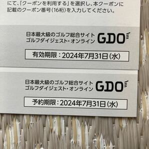 ゴルフダイジェスト・オンライン株主優待クーポン ゴルフ場予約+ショップ合計2000円分【コード通知】の画像2