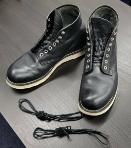 【8D】【26.0cm 】レッドウィング 8165 REDWING 黒 US8