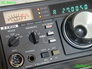 ●CQ_6meter●TRIOのQUAD BANDER TS-660 21～50MHz＋隠しCB機能は説明文ご参照ください♪