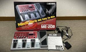 【美品】★ ベース用 マルチ エフェクター ME-20B ★ Bass Multiple Effects ★ 箱・マニュアル 完備 ★【即決】