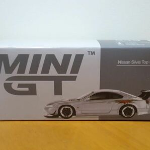 ★MINI GT 1/64 Nissan Silvia Secret 日産 シルビア トップ シークレット  シルバー★の画像1