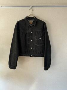 【1000円スタート 幻級】 Levi's 80's 506xx 70501 01 先染めBLACK リーバイス ヴィンテージ ユーロ デニムジャケット デニム Gジャン