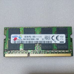 PC3L-12800S 8GB SAMSUNG 2Rx8 1.35V ノートパソコン用メモリ