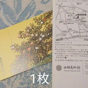 ★1枚★特別展★山種美術館★花・華2024★前売券★