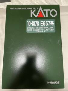 KATO 10-1878 E657系〈E653系リバイバルカラー緑〉10両セット　特別企画品
