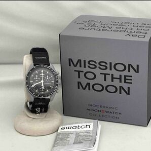 新品　Swatch×OMEGA スォッチオメガ Moonswatch Mission to the Moon 箱、保証書付