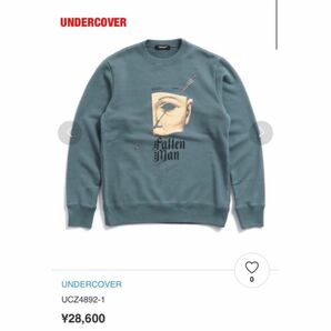 【人気】UNDERCOVER　アンダーカバー　スウェット　ブランドロゴ　オーバーサイズ　定価28,600円　UCZ4892-1