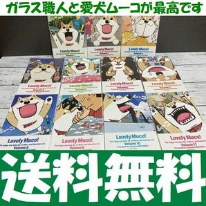 送料無料 いとしのムーコ 1-11巻セット みずしな 孝之 ガラス職人と愛犬漫画