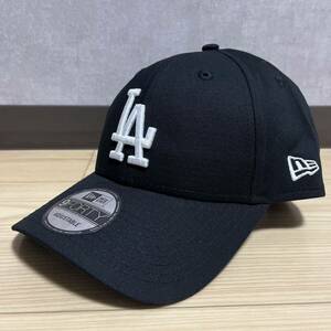 ニューエラ　NEW ERA キャップ　LAドジャース　ブラック　ホワイトロゴ