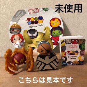 マーベル　ツムツム　ミステリーパック　スパイダーマン　ニック　フューリー