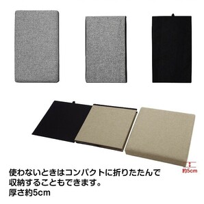 1円 収納スツール オットマン 2個セット 収納ボックスふた付き 折りたたみ式 ストレージチェア 足置き 踏み台 大容量収納 衣類収納 ny105の画像6