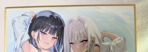 シロ　いちご　ミニ色紙　mignon展　-Girls Collection　mignon works　とらのあな　個展