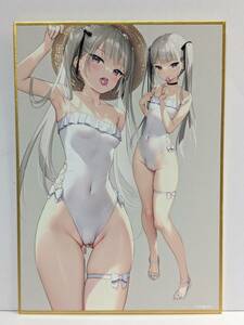 アメ　ミニ色紙　mignon展　-Girls Collection　mignon works　水着　とらのあな　個展