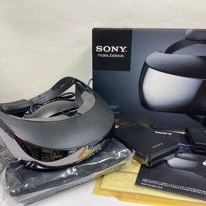 ※動作保証【SONY ソニー】ヘッドマウントディスプレイ Personal 3D Viewer HMZ-T3W 一式箱有