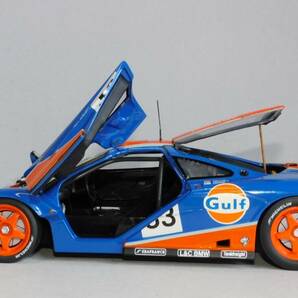 UTモデル 1/18 マクラーレンF1 GTR ガルフ＃33 ル・マン UT model McLaren LeMans Gulf ミニカーの画像4