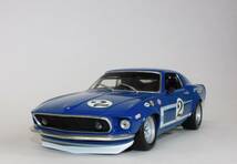 ★1円～1/18 1969 DAN GURNEY #2 TRANS-AM MUSTANG ダン・ガーニー トランザム ムスタング アメ車 USA ミニカー モデルカー WELLY BOSS 302_画像1