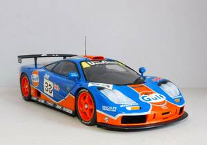 UTモデル 1/18 マクラーレンF1 GTR ガルフ＃33 ル・マン UT model McLaren LeMans Gulf ミニカー