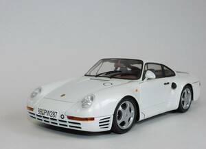 *1 jpy ~ EXOTO MOTORBOX 1/18 PORSCHE 959( pearl ) Exoto motor box Porsche minicar model car 