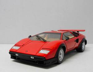 ★1円～ KYOSHO 京商 1/18 ランボルギーニ カウンタック LP500S（レッド）Lamborghini Countach ミニカー 