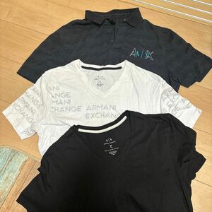 3着セット　アルマーニ エクスチェンジ　Tシャツ　ポロ