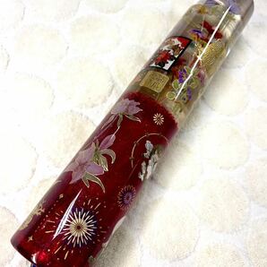 水中花 シフトノブ 商売繁盛 龍 虎 鶴 猪鹿蝶 和柄 214mm/直径41mm ワンオフ デコトラ トラック野郎 カスタム 旧車 の画像8