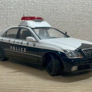 完成品 アオシマ 1/24 クラウン パトカー 熊本県警の画像3