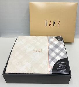 CK@ 未使用 DAKS D-7015 ダックス ウォッシャブル 羽毛 肌掛けふとん 150cm×210cm 寝具 シングル　