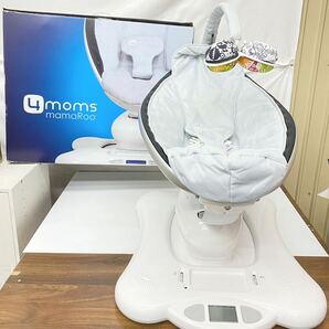 FK@ 動作確認済み 4moms mamaroo ママルー クラシックグレー 電動バウンサー ベビー ゆりかご ベビー用品 の画像1