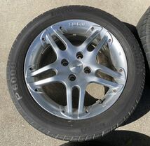 EK@ 直接引取り大歓迎 タイヤ 4本セット PIRELLI 195/55R15 ホイール付 MOMO 6J×15H2 アルミホイール 4穴 06年製 イタリア製 ピレリ モモ_画像4