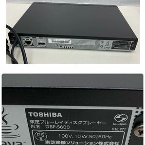 AK@ 通電確認済TOSHIBA REGZA 東芝 DBP-S600 再生専用 Blu-rayプレーヤー BDプレーヤー ブルーレイディスクプレーヤー リモコン付 説明書付の画像9